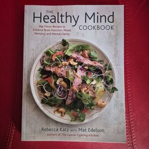 The Healthy Mind Cookbook by Rebecca Katz - White Cover